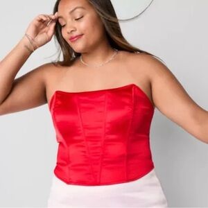 Johnny Wujek Plus Reversible Womens Boat Neck Sleeveless Shell 18